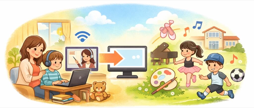 通塾が難しい場合はオンラインという選択肢もある