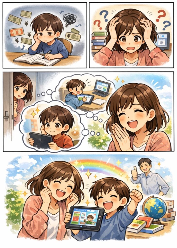 コスパの良い通信教育おすすめ！費用対効果が高い教材の選び方と子供のタイプ別比較