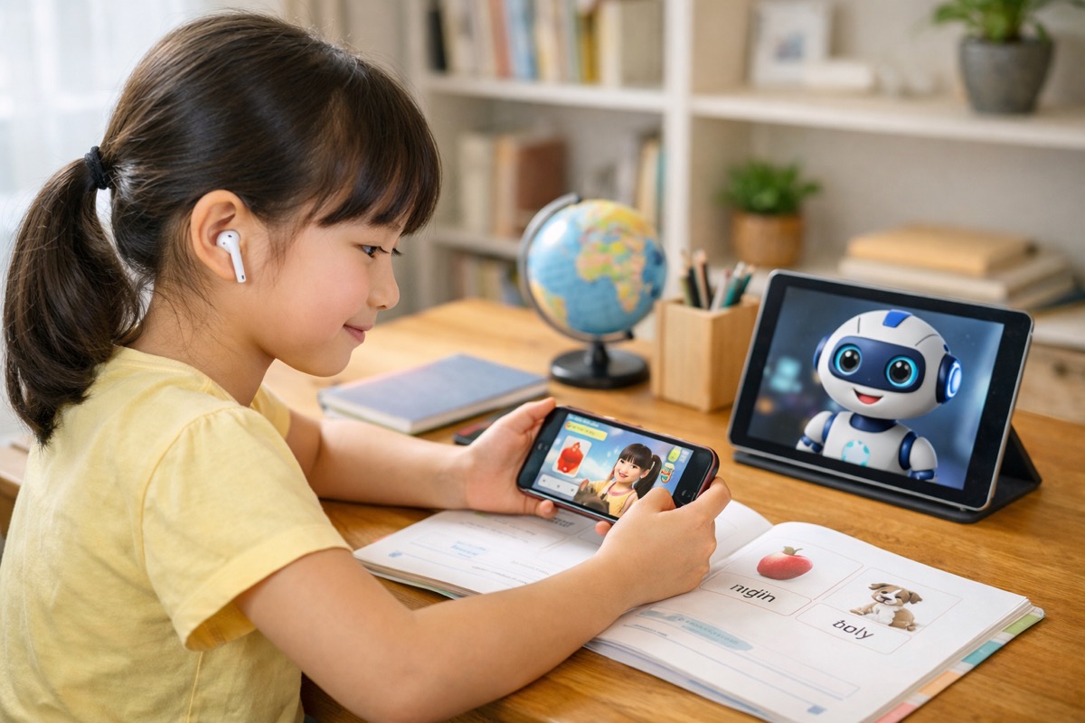 子供用英語AIアプリのおすすめ比較｜無料・有料・AI搭載で楽しく続く！選び方と活用ポイント