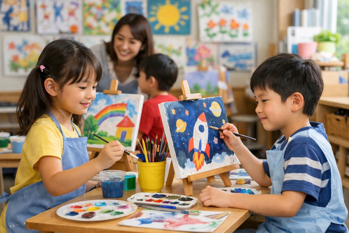 小学生の子どもの絵画・造形系習い事おすすめ！創造力と自己肯定感を育てる教室の選び方と費用を徹底解説