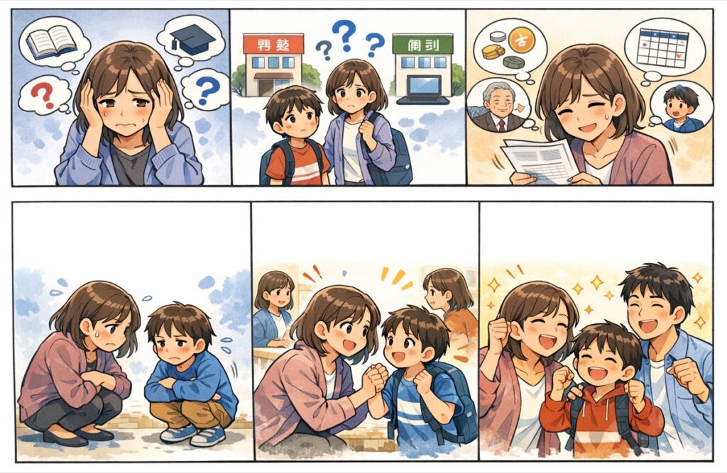 小学生の子どもの塾選びで失敗しない方法！目的別の選び方と比べるべきポイント完全ガイド