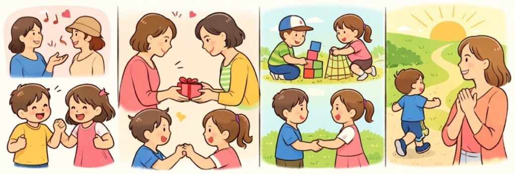 子どもの交友関係に悪影響はない