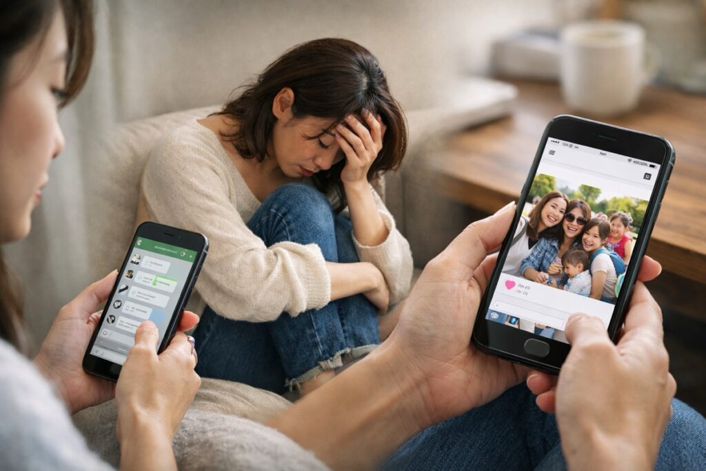 連絡が来なくなった日、「嫌われた？」とぐるぐる考えた