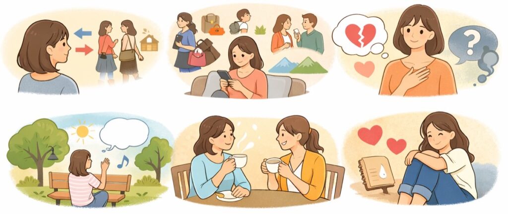 まとめ：ママ友にフェードアウトされた…理由と気持ちの立て直し方