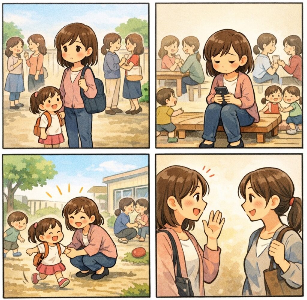 保育園でママ友がいないのは私だけ？孤独なママに届けたい話