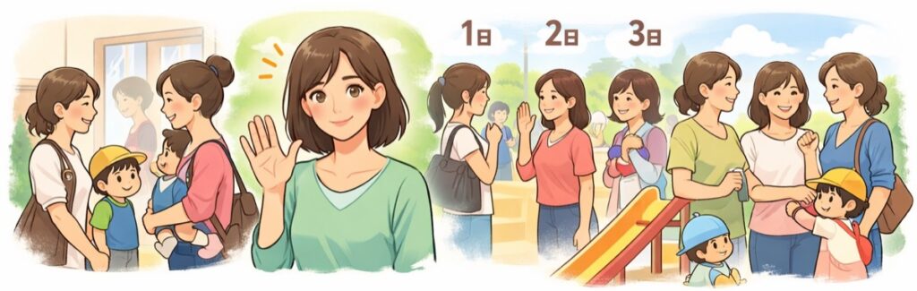 「分け隔てなく目を合わせてあいさつ」これだけでOKなケースがある