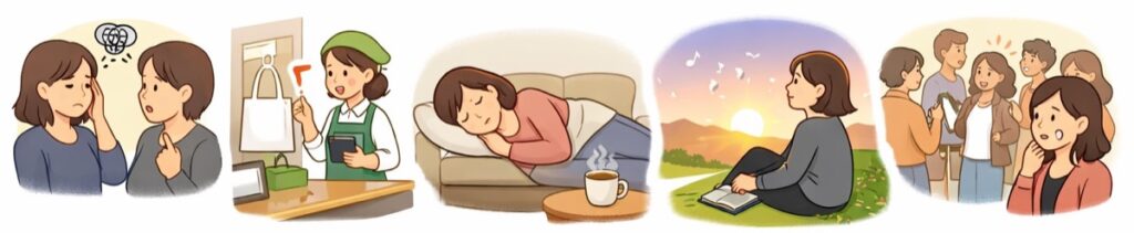 そもそも人と話すだけでエネルギーを使い果たすタイプ