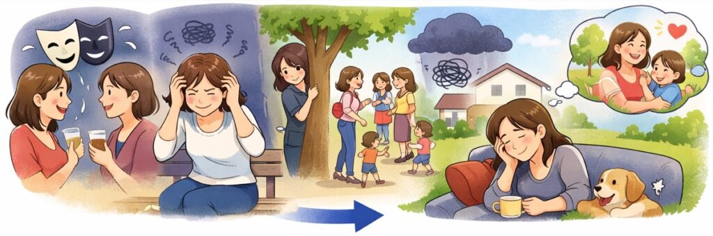 合わない人と無理につながろうとするから疲れる