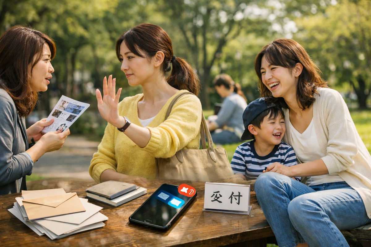 ママ友の選挙勧誘をスッキリ断る方法｜使える例文と関係を守るコツ