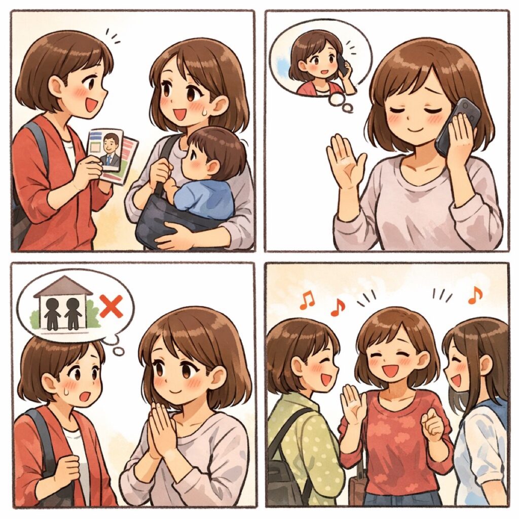 ママ友の選挙勧誘をスッキリ断る方法｜使える例文と関係を守るコツ