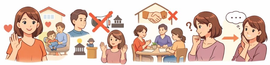 「家庭の事情で」が最も安全な断り方