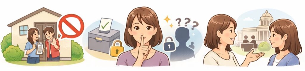 公職選挙法を味方につけた断り方とその効果