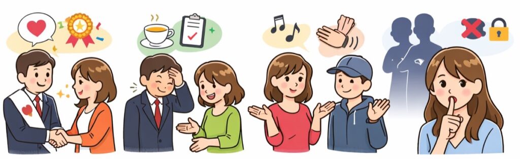 選挙後のお礼の言葉への返し方