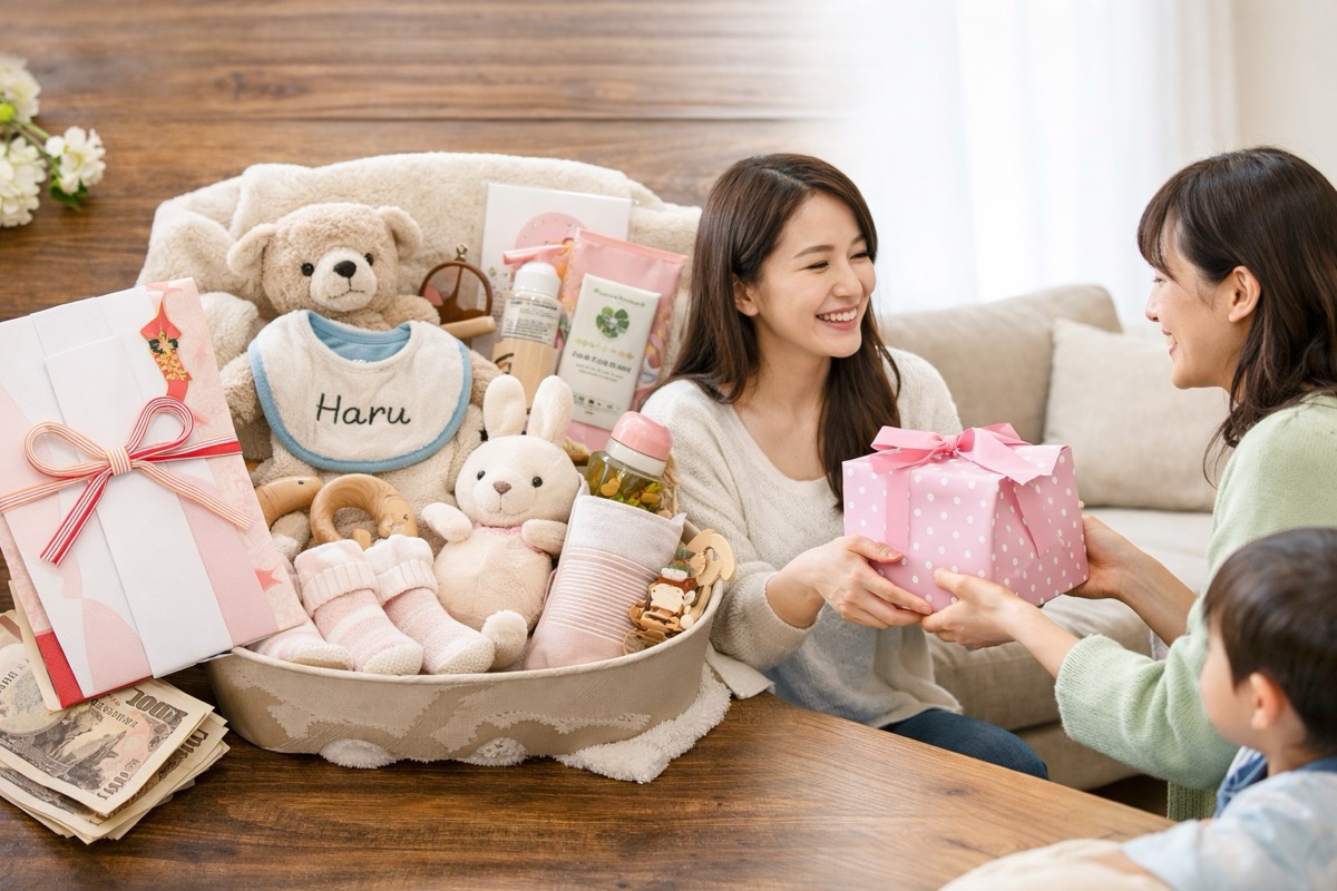 ママ友への出産祝い｜金額の相場・おすすめギフト・渡し方マナー