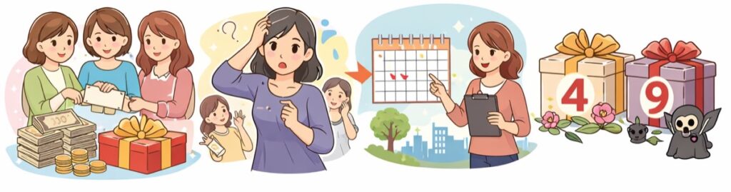 複数人で連名にする場合のケース