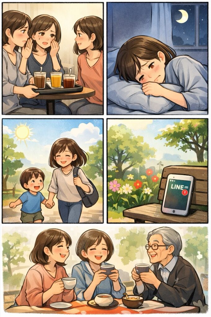 ママ友付き合いをやめた体験談｜やめたらストレスが消えた理由