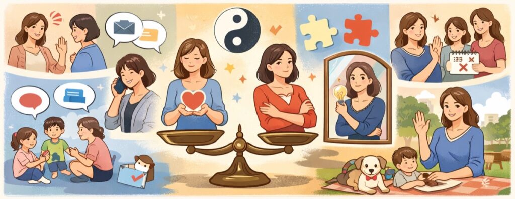 「合わない人」と「嫌いな人」は違う——態度の線引きをした