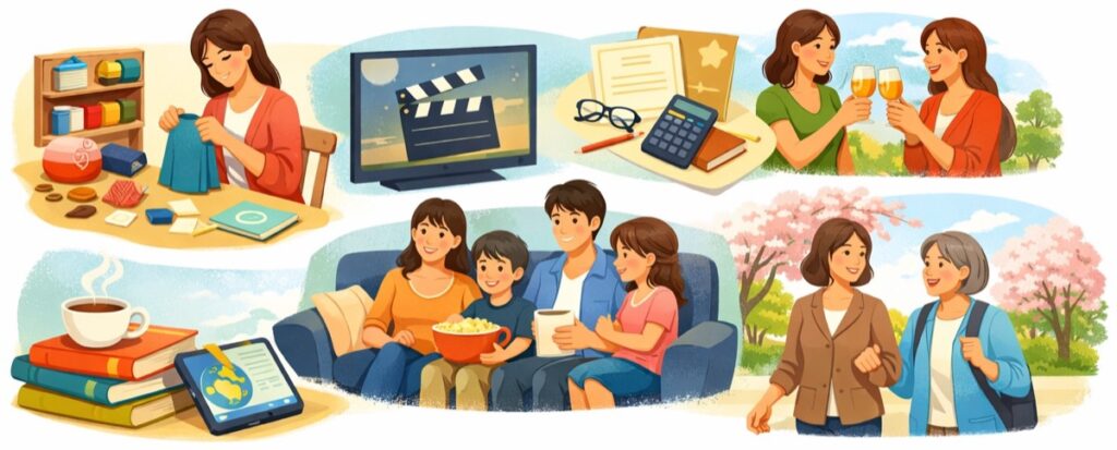 一人の時間・趣味・家族との時間を取り戻した