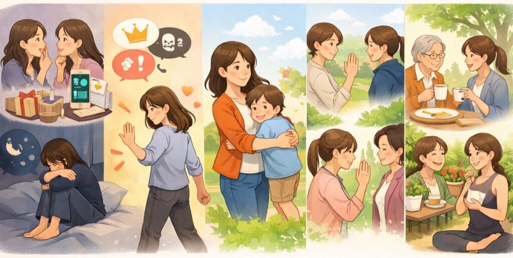 まとめ：ママ友付き合いをやめた体験談｜やめてみてわかったこと