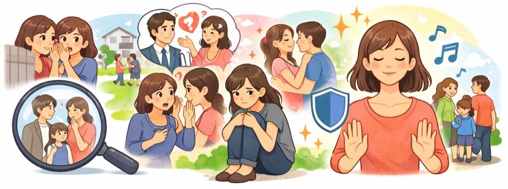 他人の家庭や旦那に、やたらと首を突っ込む