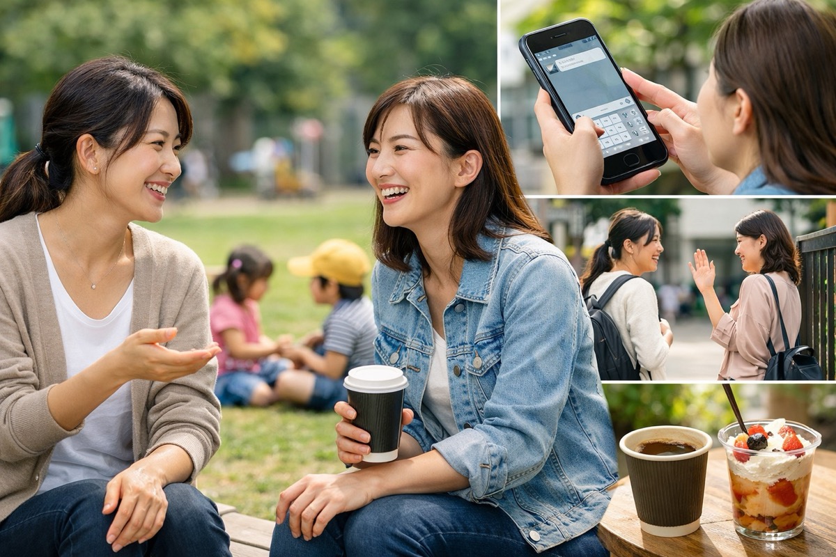 気を使わせない上手なママ友の誘い方｜断られても関係が続く声のかけ方