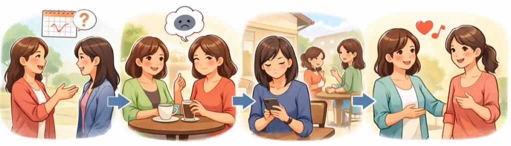 相手が「断りにくい空気」を作ってしまうと関係がぎこちなくなる