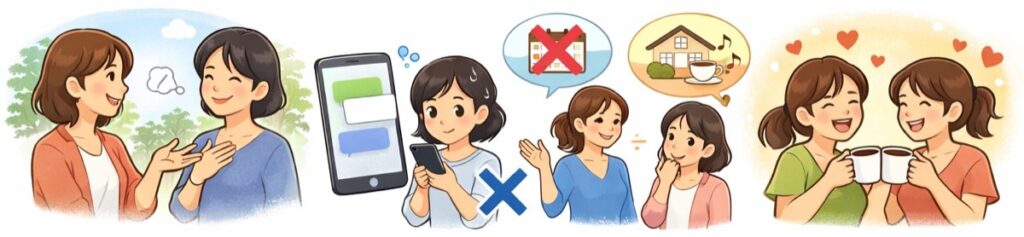 「もしよければ」「気軽に断ってね」が場を和らげる理由