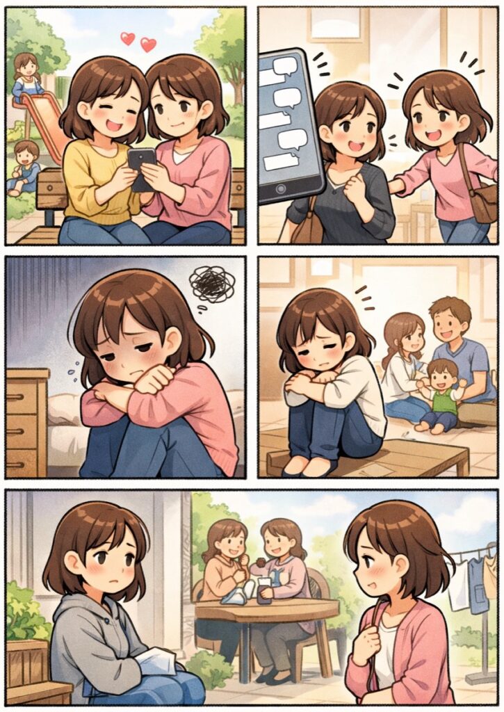 ママ友と仲良くなりすぎた時のほどよい距離感の戻し方