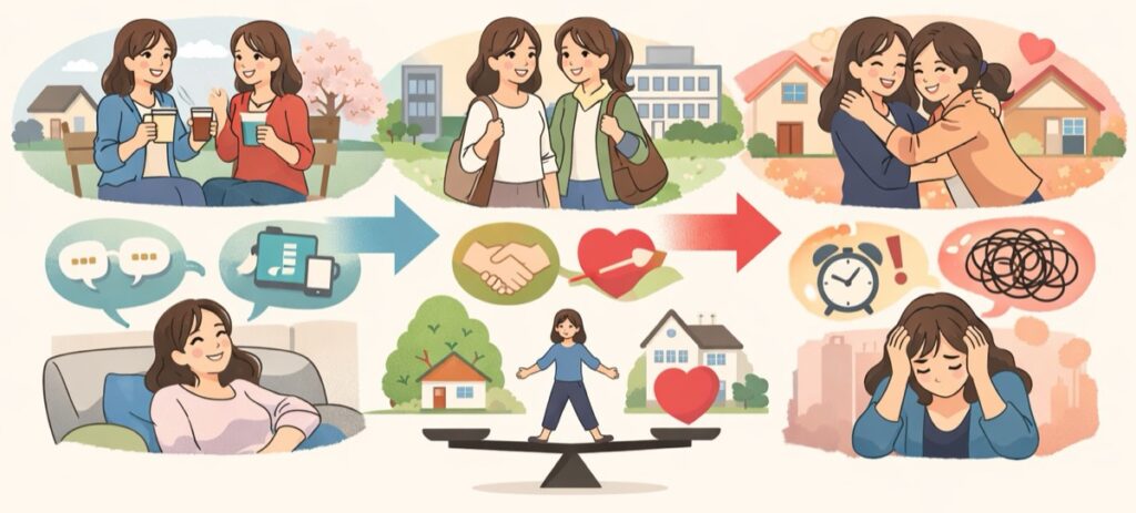 なぜ仲良くなりすぎると疲れてしまうのか