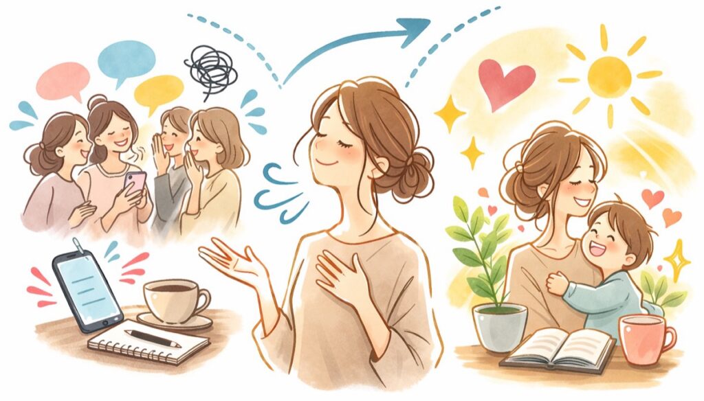 まとめ：ママ友と仲良くなりすぎた時のほどよい距離感の戻し方