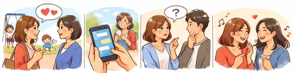 「呼んでいい？」のひと言が一番シンプルで効いた