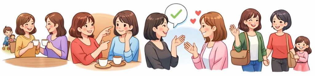 苗字のままで仲良くしているママたちの本音