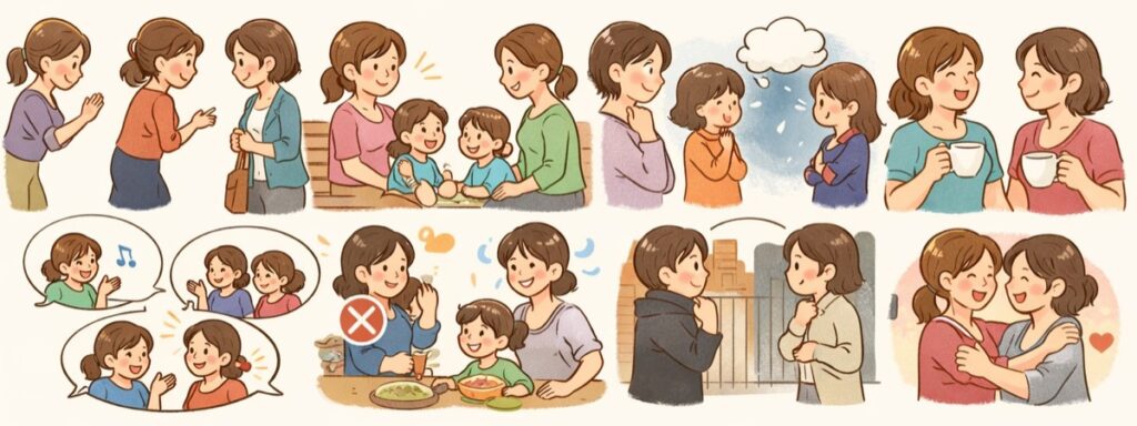 まとめ：ママ友の呼び方マナー｜名前・苗字・ちゃん付けのタイミング
