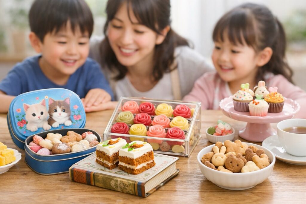 家族みんなでシェアできるスイーツギフト