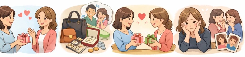 お返し合戦にならないための心がけ