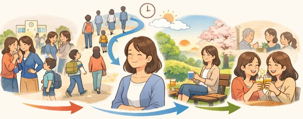 「通りすがりの人たち」と思えると、心がラクになる