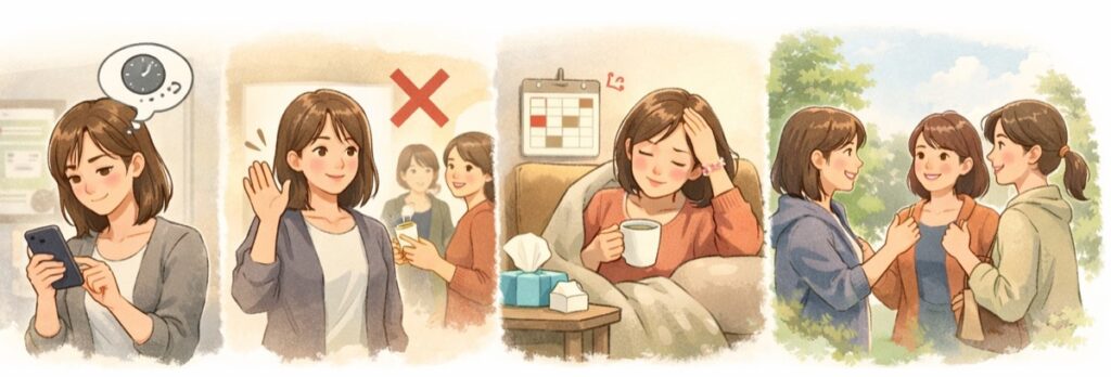 フェードアウトしたいときの距離の縮め方