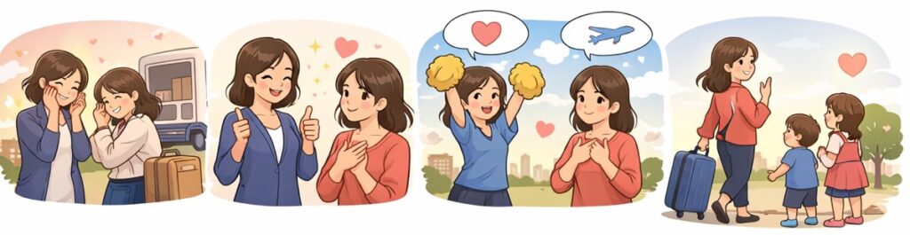 「また連絡するね」でつながりを残す