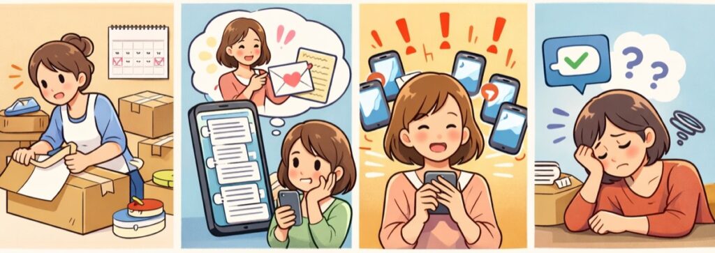 重すぎる感情表現が逆効果になることがある