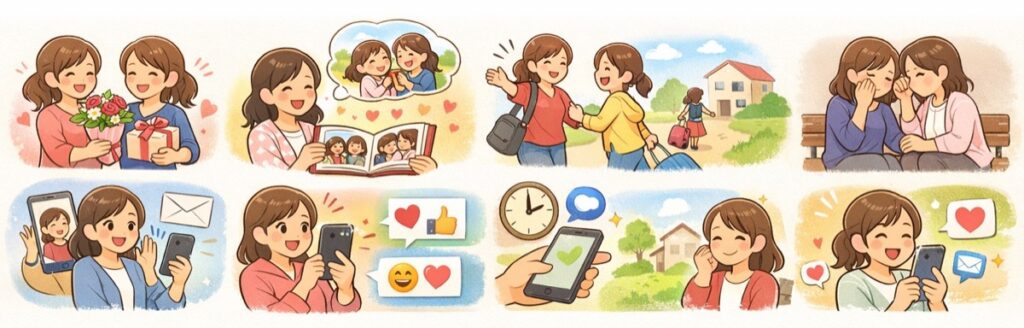 まとめ：ママ友の引越しメッセージ例文｜LINEで気持ちが伝わるひと言