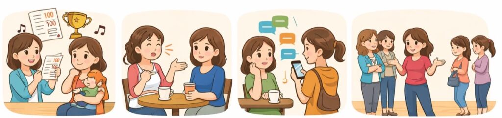 めんどくさいタイプのママ友への対処法