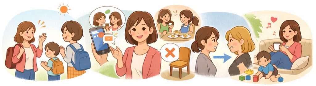 まとめ：保育園のママ友付き合いがめんどくさい時の対処法