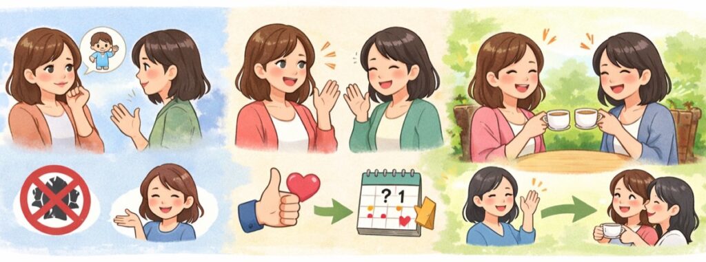 断られても関係が壊れない誘い方の例文