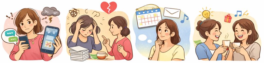 催促・連続送信のNG例文と言い換え