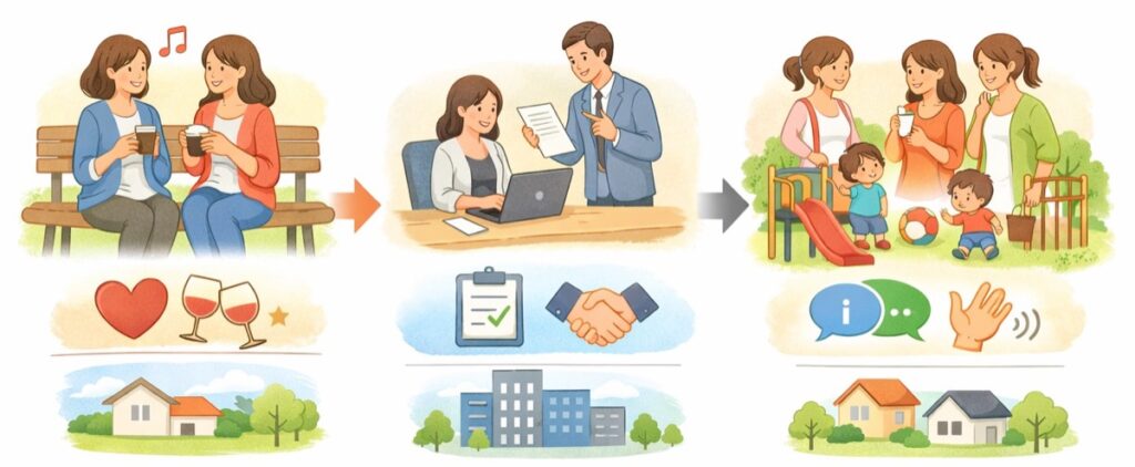 そもそもママ友って何者?関係性を整理してみる