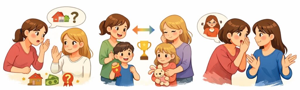 詮索・比較・巻き込みを避けるだけで雰囲気が変わる