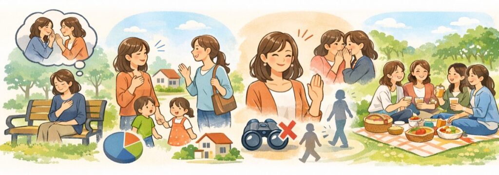 まとめ:ママ友と関わりたくない…穏やかに距離を置く方法