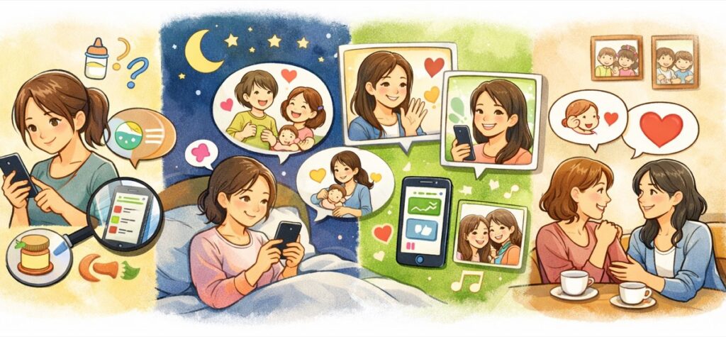 スマートフォンとSNSがその役割をほぼ代替している