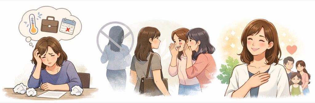 「また断る理由を考えなきゃ」というジリジリした消耗感