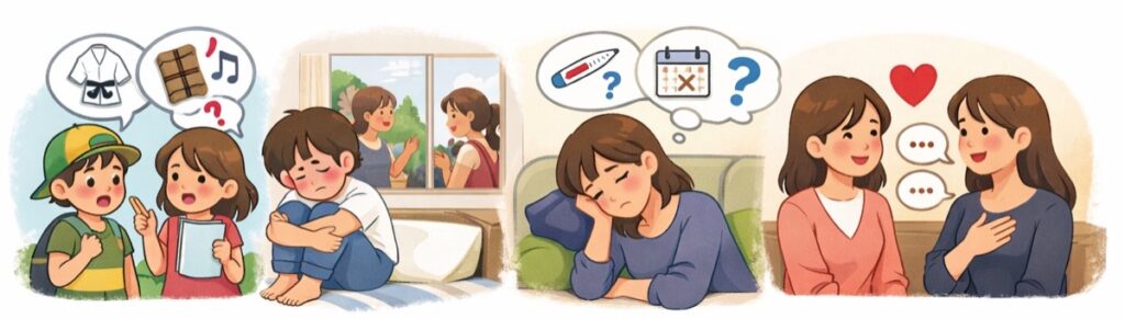 子供を言い訳に使うと思わぬ誤解を生むリスクがあるケース